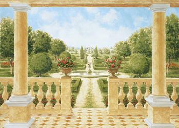 Poster para pared - Giardino al italiana Enmarcado de cuadros