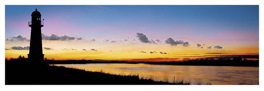 Lamina - Humber Estuary Lighthouse Enmarcado de cuadros