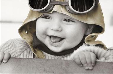 Poster - Baby pilot Enmarcado de laminas