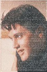 Poster - Written Elvis Enmarcado de laminas