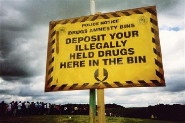 Poster - Deposit drugs Enmarcado de cuadros