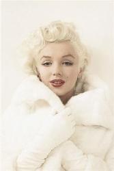 Poster - Marylin in mink Enmarcado de cuadros