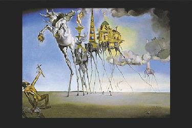 La tentacion de san antonio Enmarcado de cuadros