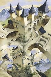 Poster - Castle of ilusion Enmarcado de cuadros