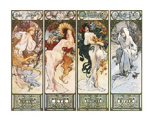 Lamina - Les Saisons  Enmarcado de cuadros