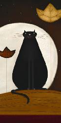Lamina - Cat and the Moon II Enmarcado de laminas