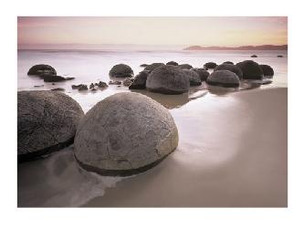 Lamina - Moeraki Morning  Enmarcado de cuadros