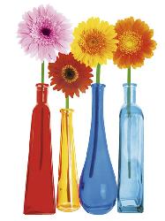 Lamina - Four Gerberas Marcos y Cuadros