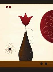 Lamina - Red Tulip Enmarcado de cuadros