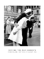 Kissing the war goodbye Enmarcado de laminas