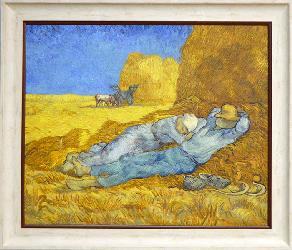 Cuadro La siesta Van Gogh Enmarcado de laminas