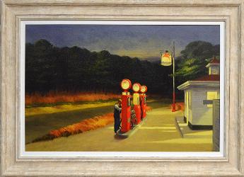CUADRO Gas 1940 HOPPER Marcos y Cuadros
