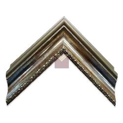 Batea con perlas friza 57x22 ORO Enmarcado de laminas