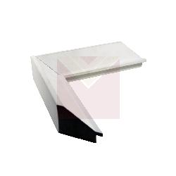 ALFIL 5 CM BLANCO TEXTURADO                Marcos y Cuadros