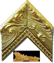 6002 Oro Enmarcado de laminas