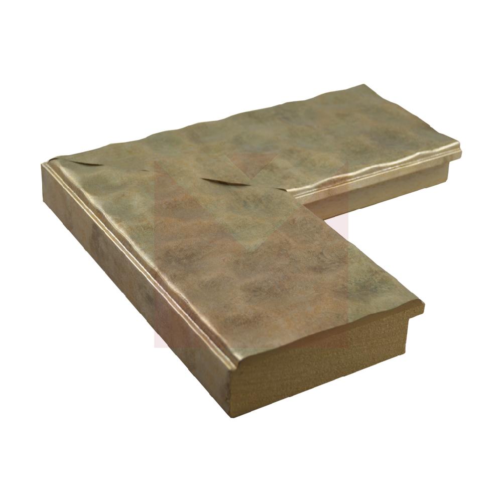 CHATA 100X30 mm POCEADA PLATA 