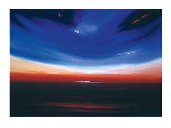 Lamina - Blue Planet  Enmarcado de laminas