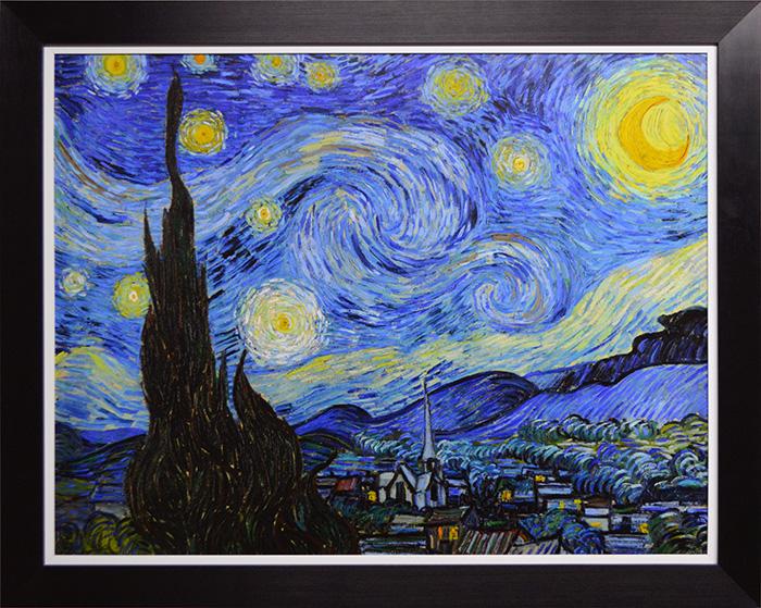 CUADRO LA NOCHE ESTRELLADA VAN GOGH