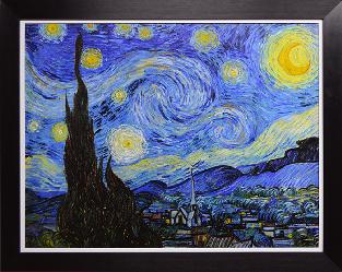 CUADRO LA NOCHE ESTRELLADA VAN GOGH Enmarcado de cuadros