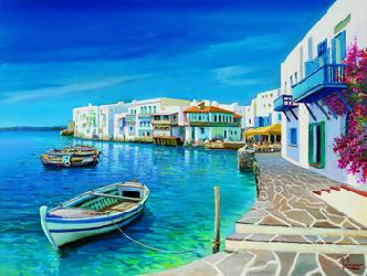 Lamina - Porticciolo greco Enmarcado de cuadros