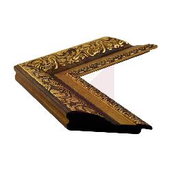 BATEA 80x32 CM LABRADA DORADO                     Marcos y Cuadros
