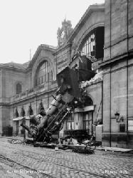 Lamina - Gare Montparnasse, Paris, 1895 Enmarcado de laminas