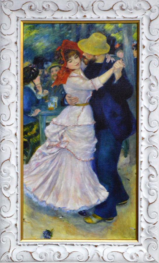 CUADRO Baile en Bougival RENOIR