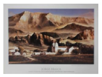 Lamina - Bella luz de Salta Enmarcado de cuadros