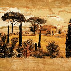 Lamina - Tuscan countryside I Enmarcado de laminas