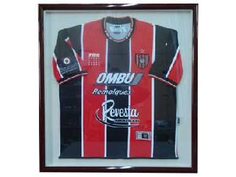 Enmarcado de Camiseta Chacarita Enmarcado de laminas