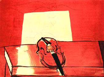 Lamina - Le violon rouge Enmarcado de cuadros