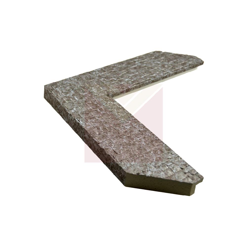 CHATA 60*20 EMPEDRADA GRIS           