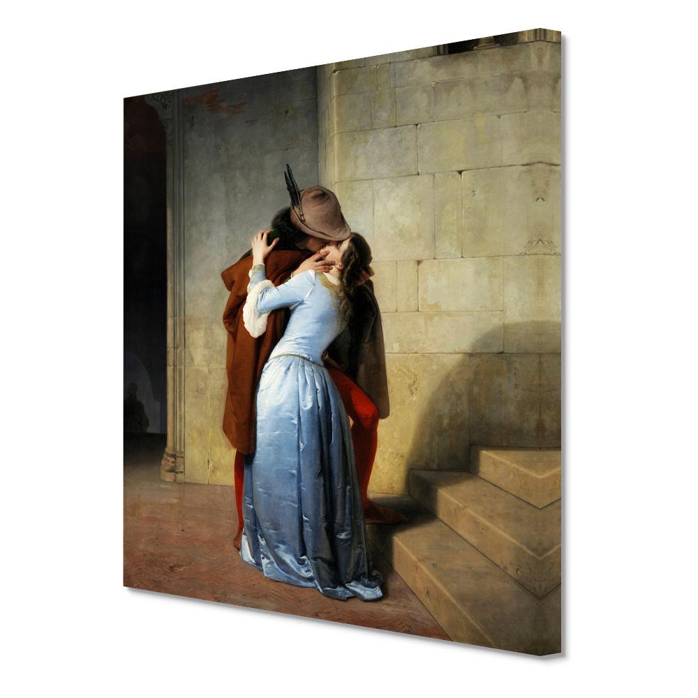 Cuadro Canvas Bastidor  El Beso Hayez