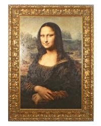 Cuadro La Gioconda Enmarcado de laminas