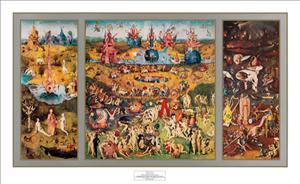 Lamina - El jardin de las delicias Enmarcado de cuadros