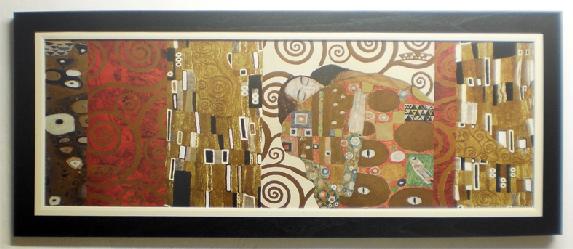 Cuadro El Abrazo (deco) Klimt Enmarcado de laminas
