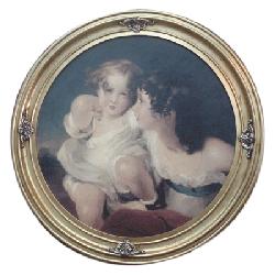 Cuadro - Portrait des enfants Enmarcado de laminas