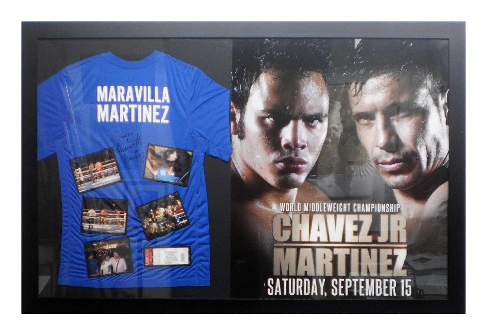 Enmarcado remera y poster