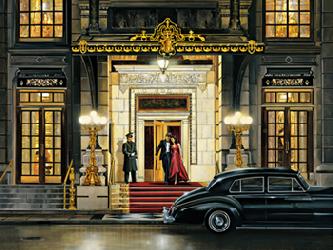 Lamina - Uptown Night  Marcos y Cuadros