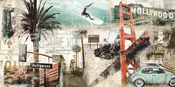 Lamina - California  Enmarcado de laminas