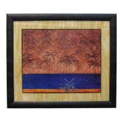 Enmarcado con marco texturado Enmarcado de laminas