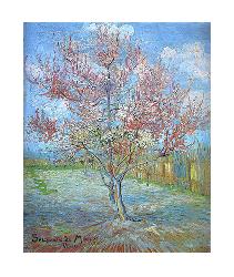 Vincent Van Gogh  Duraznero en Flor Marcos y Cuadros