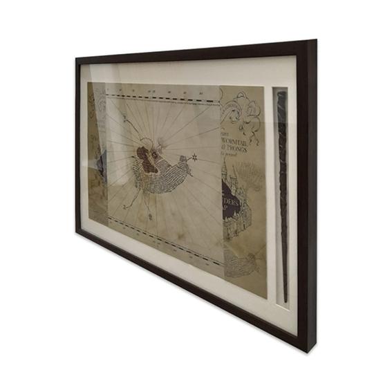 Enm especial mapa y varita Harry Potter