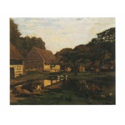 Lamina - Cour de Ferme en Normandie Enmarcado de cuadros