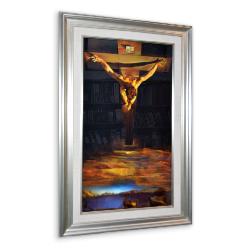 cuadro  Cristo de San Juan de la Cruz, Dali Enmarcado de laminas