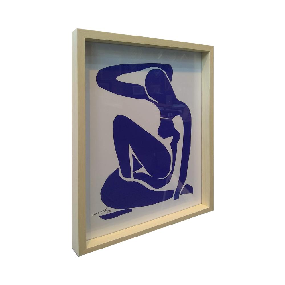 cuadro el desnudo azul