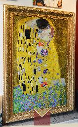 CUADRO EL BESO, KLIMT Enmarcado de laminas