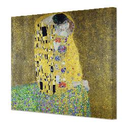 Cuadro Canvas Bastidor  El Beso Enmarcado de laminas