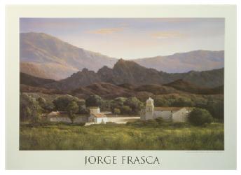 Lamina - Atardecer en los valles calchaquies Marcos y Cuadros