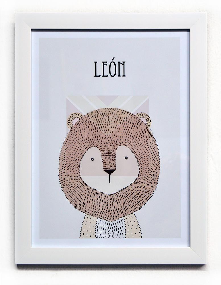 Cuadro Leon Nordico